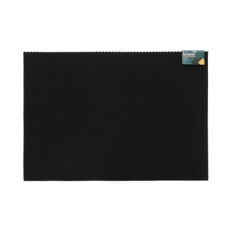 Rug EVA Universal Grand Caratt, honeycombs 100 x 70 cm, black-1