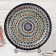 Largan Rishtan ceramics "Patterns", 36 cm, blue