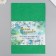 Foamiran terry "Emerald" 2 mm (set of 5 sheets) A4 format format