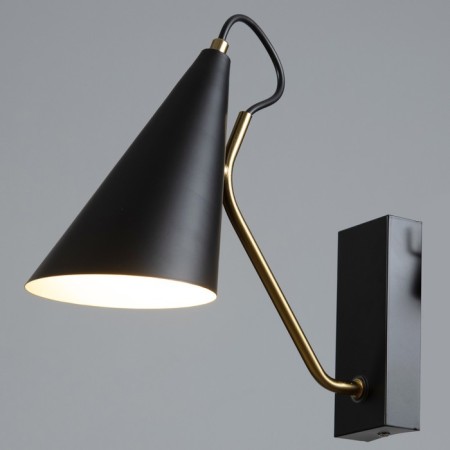 Bra "Svein" E27 40W Black-Mednoye 12x27.5x28 cm-1