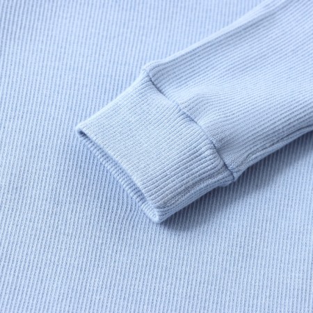 Kit (longshit and trousers) children's minku, dusty blue color, height 62-68 cm-8
