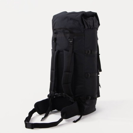 Tourist backpack, 100 l, screed, 4 outer pockets, huntsman, black color-1