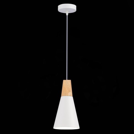 Suspension EVOLUCE. Sle125153-01. Modica. 1x40 W, E14, 14x14x25 cm, white color-3
