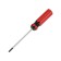Scrap screwdriver, plastic handle, PH0 x 75 mm