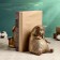 Holder-stand for the books "Two cats" set, bronze, 15cm