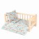 Puppet bed “deer, hedgehogs”, x/b: sheet, blanket 46 × 36 cm, pillow 23 × 17 cm