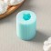 Silicone Mold “Bear in a blouse-mini”, 3.1 × 2.8 cm, height 4.1 cm, turquoise color