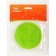 Rug for licking on suction cups 10 x 10 cm, green