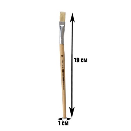 Brush brush No. 12, flat-1