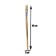 Brush brush No. 12, flat
