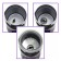 Kapucchuchino Kitfort KT-7119, 500 W, 0.45 l, 4 modes, black-silver