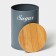 Bank for bulk products Magistro Sugar Graphite, 9.5 × 13.5 cm