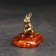 Souvenir "Fluffy Rabbit", Brass, 2.3x1.1x1.4 cm