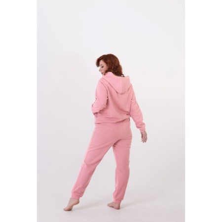 Female suit, size 50, purple-pink color-1