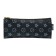 Penal soft, 1 department, 90 x 215 x 10 mm, flat, Devente, Black Artificial skin 7024444