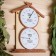 Thermometer is a gigrometer for the bath "House", 18x23.6cm, "Dobroparov"