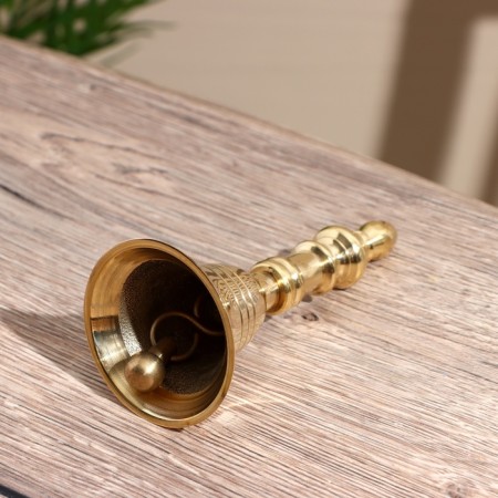 Bell "shaine" brass 12.5 cm-3
