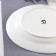 Plate porcelain dining shares Ternura, D = 25 cm