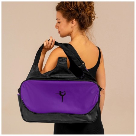 Sports bag for yoga Sangh, 48 × 25 × 18 cm, purple color-8