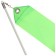 Ribbon for rhythmic gymnastics with a stick Grace dance, 2 m, green color