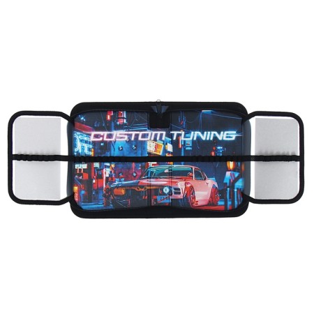 Penal 1 section, 140 x 200 x 40 mm, 2 folding strips, fabric, Hatber "Night drift" NPK_74286-4