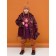 Sweatshirt for girls, height 98 cm, burgundy color