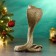 Figure "Snake of a cobra with an open mouth" 20x18x35cm, bronze with silver