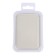 Cartholder for phone, leather, magsafe, white