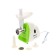 Electric meat grinder Sakura SA-6418WG, 1500 W, reverse, 2 nozzles, 2 disks, green