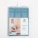 GENTEN GEMETRY 150*220 +/- 3cm, cell-blue, pl. 192 g/m2, hl with VGMO