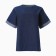 T-shirt Women's oversize Minaku: Jeans Collection Blue Blue, Rr. 48