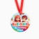Medal Magnet for graduation "Graduate of kindergarten", Diam. 6 cm