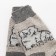 Men's woolen socks "White Bear", linen color, size 25