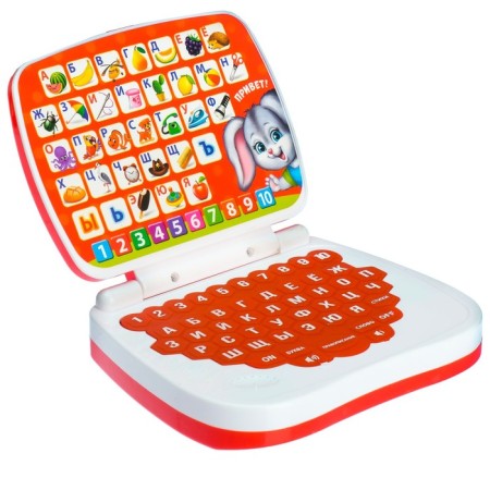Developing toy "Smart Computer": learn to count and write, train memory-1