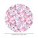 The tablecloth “Bright butterflies”, round, oxford, elastic band, size 140x140 cm, diameter 105-120 cm