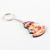 Wooden keychain "For happiness", 5.5 x 6 cm