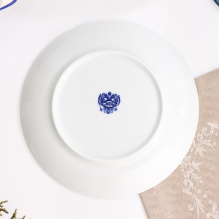 Plate "Romance Fantasy", D-175mm, Neo Gzhel-3