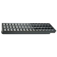 Светильник трековый однофазный на шинопровод Feron AL124, IP40, LED, 3х30 Вт, 547х103х75 мм, цвет чёрный