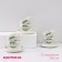 Service Porcelain Tea Daulay "Eucalypt", 12 items: 6 cups 280 ml, 6 saucer d = 15 cm