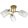 Chandelier 1082/3GD 40W E27 gold 48x48x24 cm Bayerlux