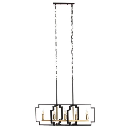 Chandelier 2739/5 E14 40W black and gold 29.5x7.8x25-97 cm Bayerlux-3
