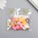 Decor for creativity plastic "Baby in dresses" set 10 pcs mix 2.1x1.4 cm