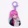 ANime Style key keychain, 3.5 x 10 cm