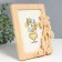 Photo frame Plastic under a tree 12x17 cm "Walk under the palm trees" 17.7x21 cm