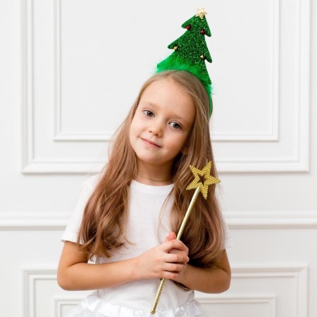 New Year's carnival set "Little Christmas tree", rim, wand, for the New Year-2