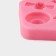 Mold "Cosmos", silicone, 8 × 1.7 cm, pink color
