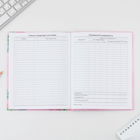 School 1-4 Diary “September 1: Princess”, solid cover 7BC, glossy lamination, 48 sheets-6