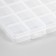 Casket Plastic for trifles "rectangular" 28 departments 21x13x1.8 cm