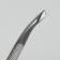 Pinzet "Premium" beveled, wide, 8.5 × 0.8 cm, on the blister, silver color