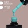 Delicate nude nail polish gel, 3 phase, 8 ml, LED/UV, turquoise color (31)